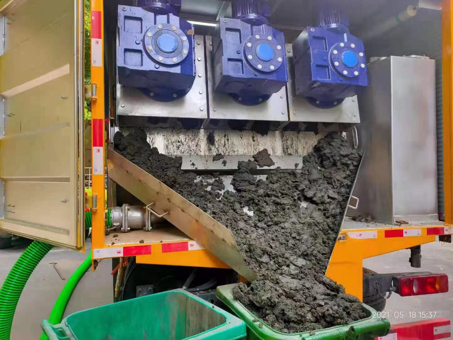 遵义化粪池清掏城市维护站-泥浆净化干湿分离处理